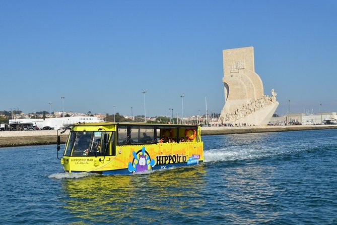 90 Minute Amphibious Sightseeing Tour in Lisbon - Belém Tower looks best from the Tagus