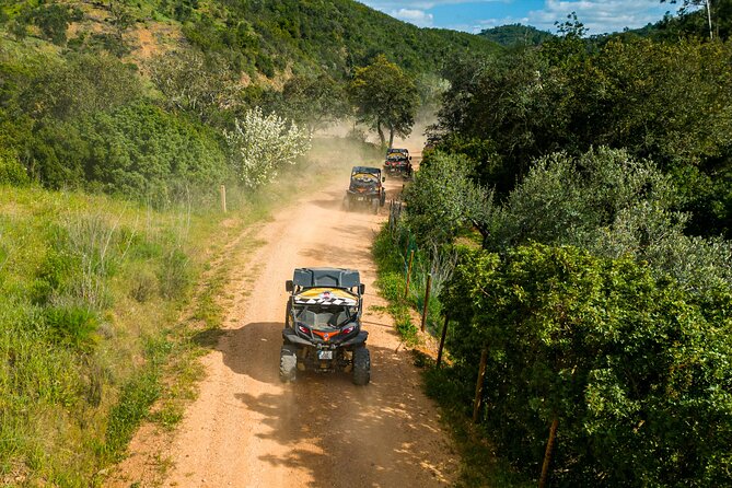 Albufeira: 1.5h Off-Road Buggy Tour - Dirt & Scenic Trails - Paderne Castle gives the ride a sense of place