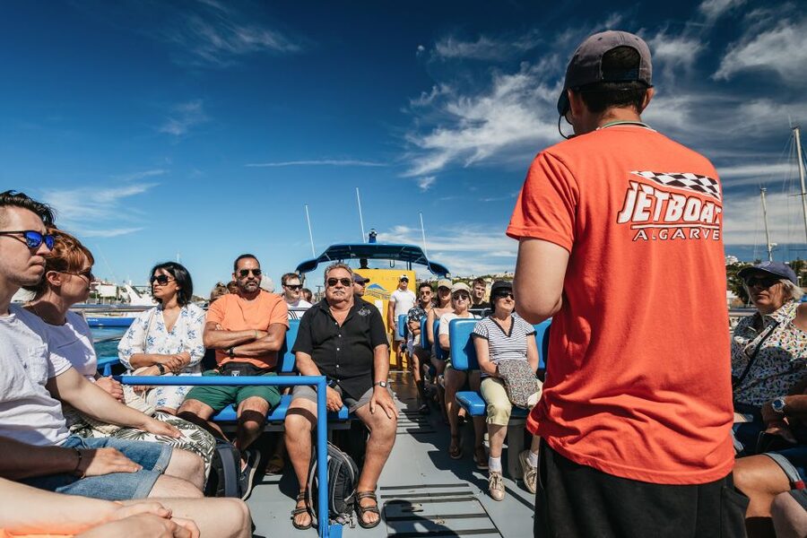 Albufeira: 2.5-Hour Benagil Caves & Dolphin Watching - A fast start from Albufeira Marina