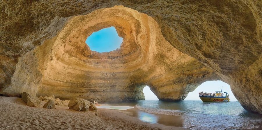 Albufeira: 2.5-Hour Benagil Caves & Dolphin Watching - A swim stop when the sea allows it