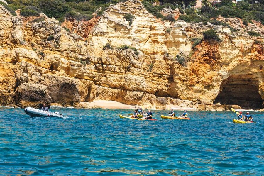 Albufeira: Algarve Kayak and Coastline Tour - Kayaking the Algarve Coast at Water Level
