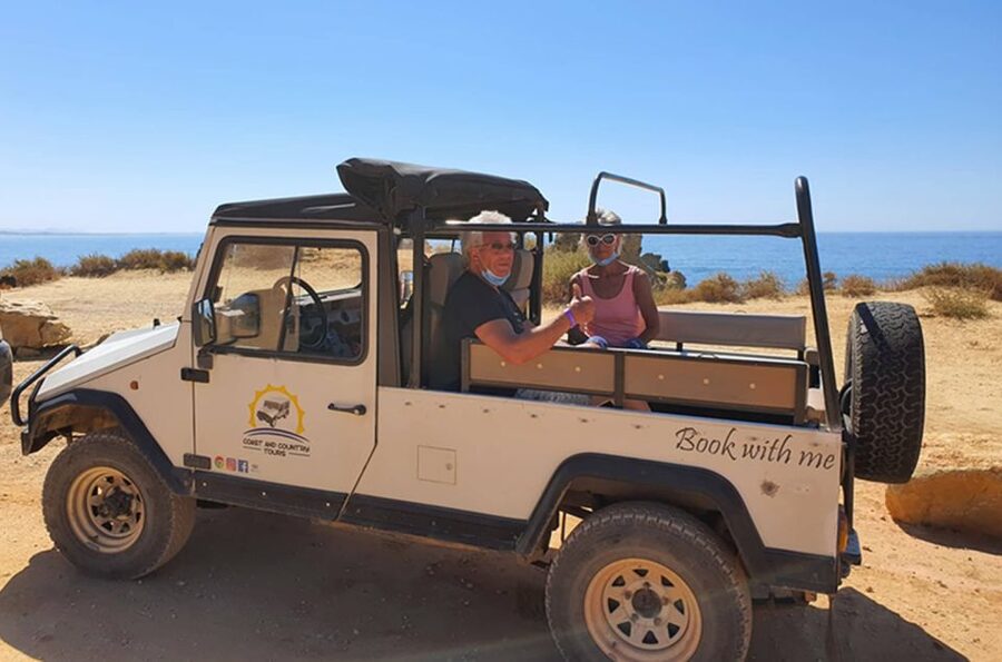 Albufeira: Beaches, Old Town, and Salgados Lagoon Jeep Tour - Galé Beach gives you the longest pause
