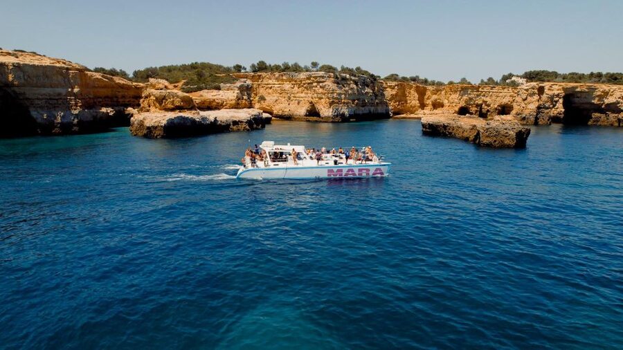 Albufeira: Caves and Coastline Catamaran Cruise to Benagil - Benagil is the star, but set the right expectation