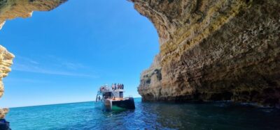 Coastline and Benagil Caves Tour by Catamaran