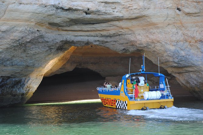 Albufeira Dreamer Boat Trip - Swimming From the Boat