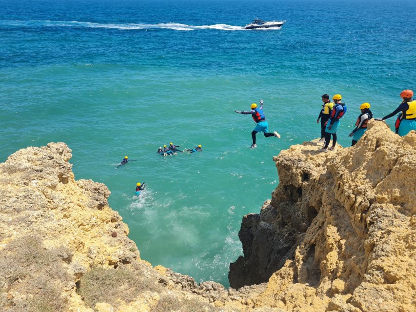 Albufeira: Guided Coasteering Tour with Cliff Jumping - Starting at São Rafael Beach