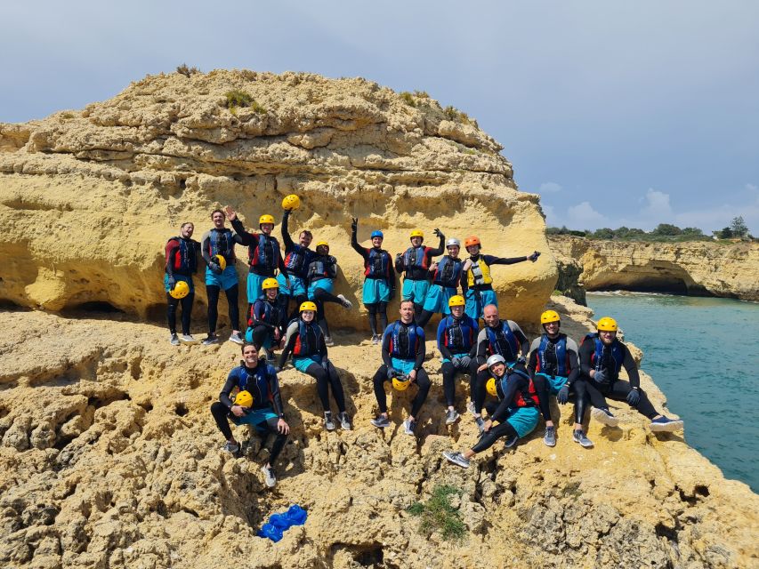Albufeira: Guided Coasteering Tour with Cliff Jumping - Choosing your cliff jump