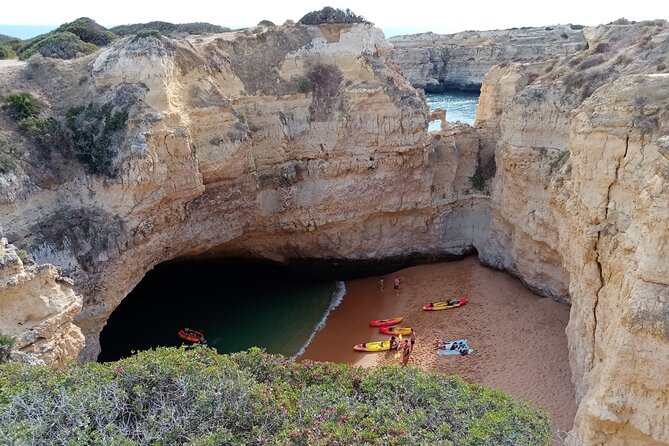 Albufeira Kayak Cave Tour – Hidden Beaches & Cliffs - Praia do Castelo and the return