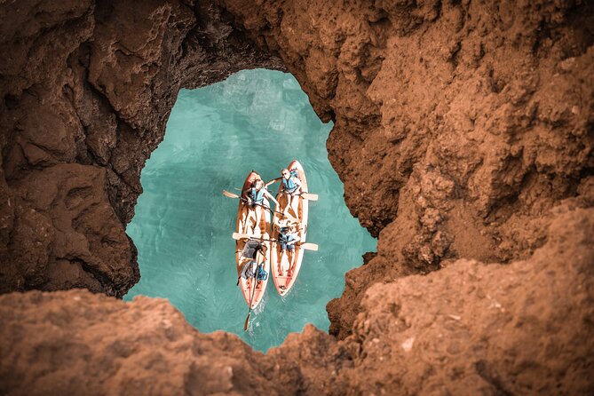 Albufeira Kayak Cave Tour – Hidden Beaches & Cliffs - Starting at Praia do Castelo
