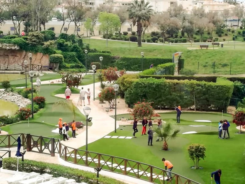 Albufeira: MiniGolf Adventure Park Entry Ticket - What makes the 20 holes interesting