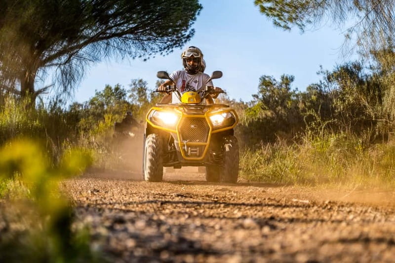 Albufeira: Off-Road Quad Tour 90-Minutes - Fonte de Paderne is the longest riding stretch