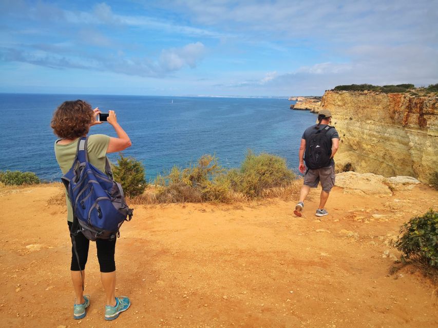 Albufeira, Olhão, Faro : Seven Hanging Valleys Guided Hiking - Seeing Benagil Cave from above