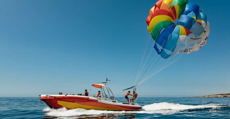 Albufeira: Parasailing Boat Trip - Key points to know before booking