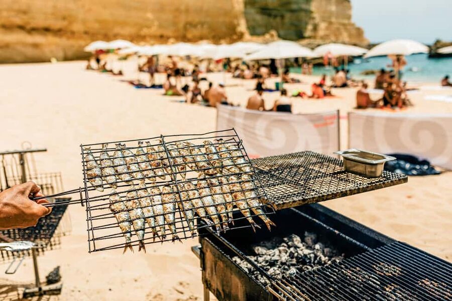 Albufeira: Sightseeing Cruise with Beach BBQ and Open Bar - From Albufeira Marina to the Algarve cliffs
