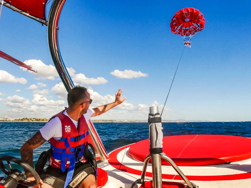 Albufeira: Single, Double or Triple Parasailing Tour - How the crew handles nerves and safety