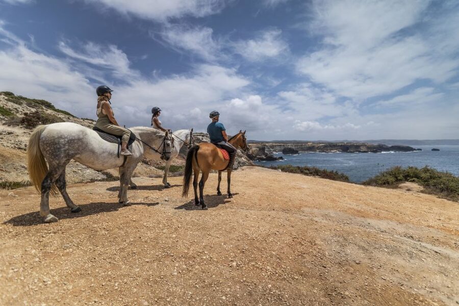 Algarve: 1-Hour Carrapateira Horseback Riding Tour - The quieter return through plants and village scenery