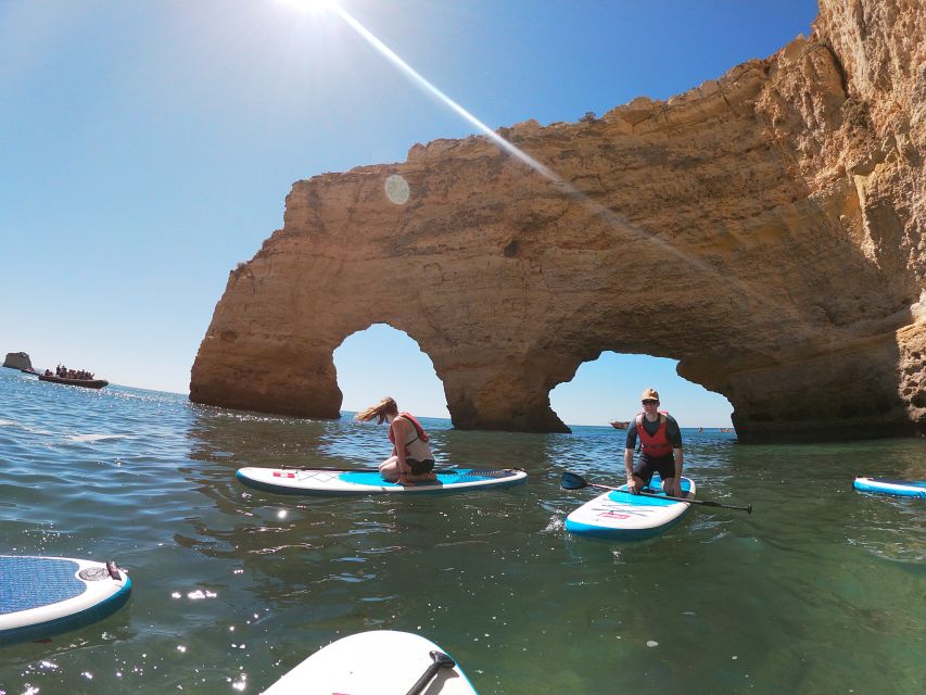 Algarve: Benagil Caves SUP Tour since 2016 - The first minutes on the board