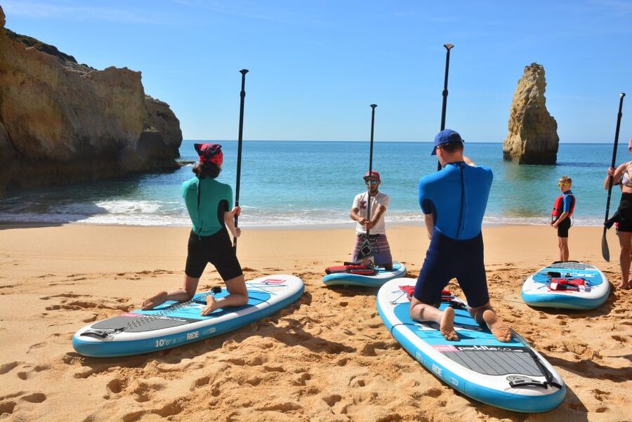 Algarve: Benagil Caves SUP Tour since 2016 - Inside Benagil Cave