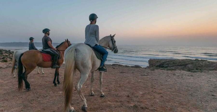 Algarve: Horse Riding Beach Tour at Sunset or Morning - Countryside paths and views toward the sea