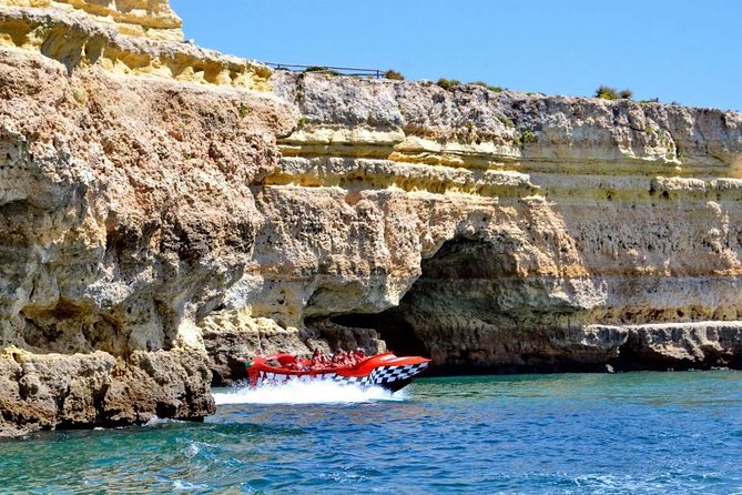 Algarve Jet Boat Tour from Albufeira - Spins, slides, and the soaking factor