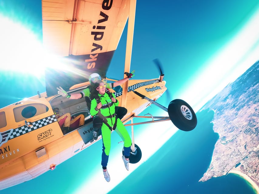Algarve: Tandem Skydiving Adventure 15,000 to 10,000 Feet - Should you book this Algarve free fall?