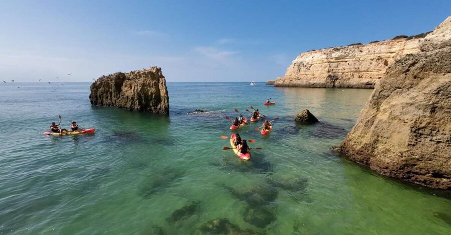 Armação de Pêra: 2-Hour Wild Beaches and Caves Kayak Tour - Key points at a glance