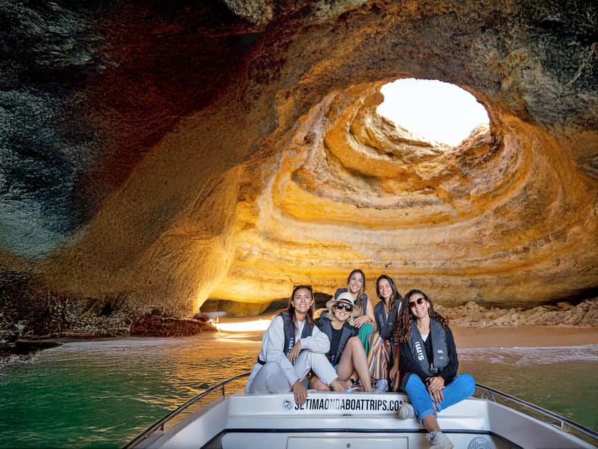 Armação de Pêra: Benagil´s 15 Best Caves Boat Tour - Albandeira’s arches and caves