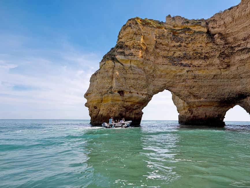 Armação de Pêra: Benagil´s 15 Best Caves Boat Tour - Praia da Marinha and its heart-shaped view