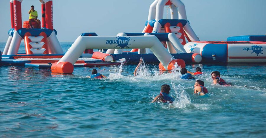 Armação de Pêra: Inflatable Waterpark Entry Ticket - Seven inflatables in the Atlantic