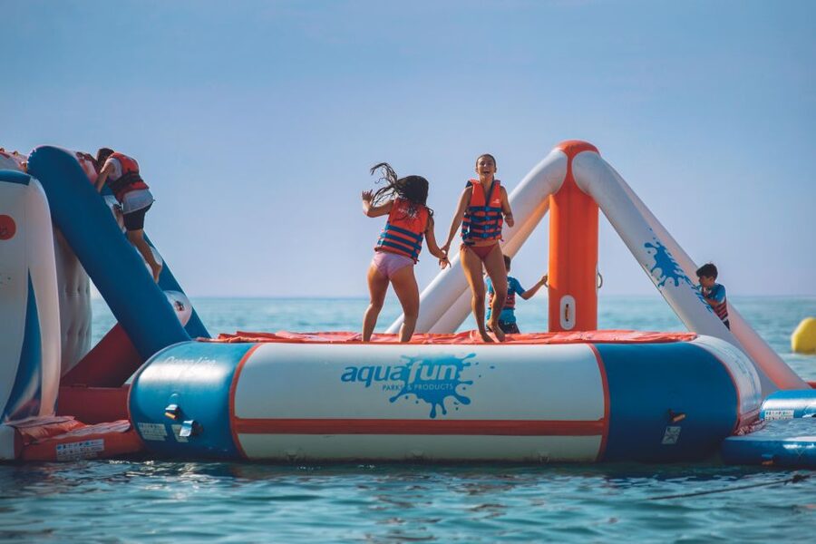 Armação de Pêra: Inflatable Waterpark Entry Ticket - A good choice for families and groups