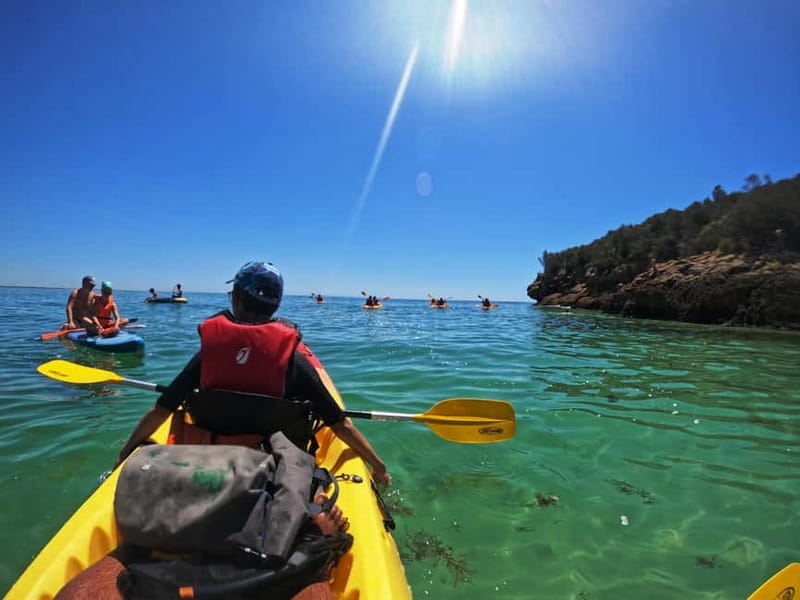 Arrábida Marine Reserve: Kayaking & Snorkeling Tour - The opening lesson and first paddle