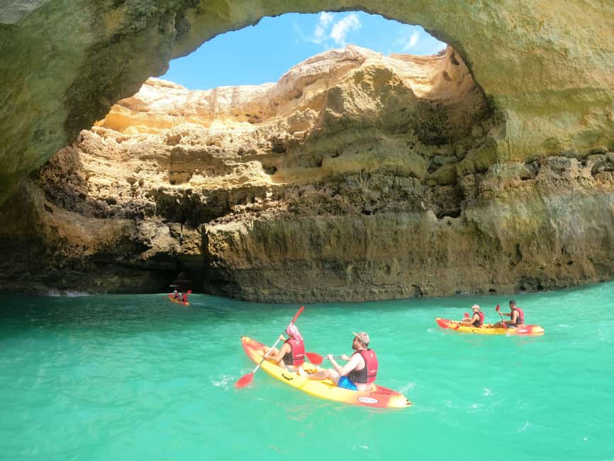 Benagil: 1:30Hour Kayak Rental with Private Parking - What to bring and what to leave behind