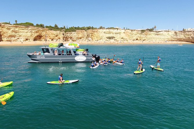 Benagil Area Kayak - Why the cave area can feel crowded