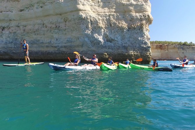 Benagil Area Kayak - The swim stop and return to Albufeira