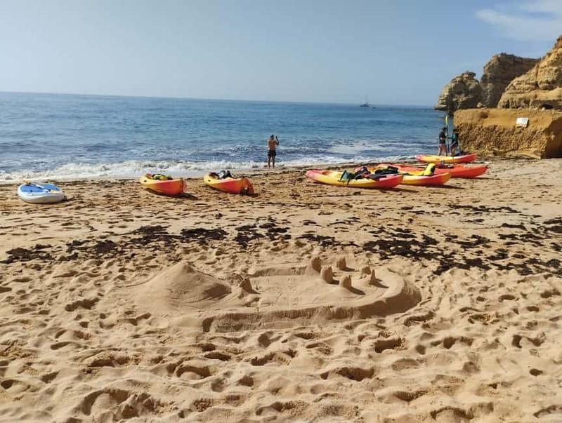 Benagil: Benagil Beach Kayak Rental - The guides and the human side