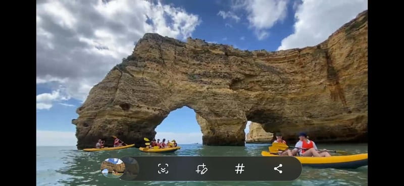 Benagil: Benagil Kayak Tour - Why Benagil looks different from a kayak