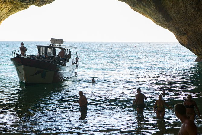 Benagil Cave Boat Tour - Catamarans or Rib - 2 H From Portimão - The swim stop and the promise of dolphins