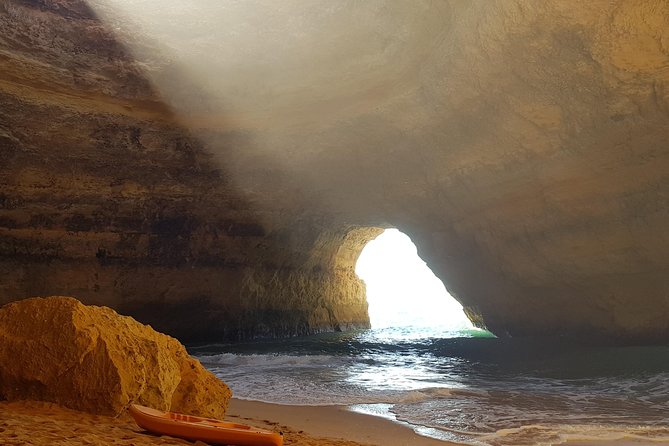 Benagil Cave - Sunrise or Sunset Kayak Tour (Small groups) - Entering Algar de Benagil by kayak