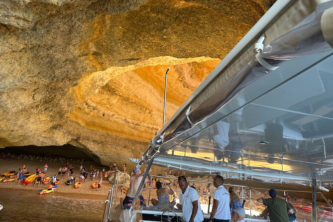 Benagil Caves & Coast from Portimão on an Eco-Friendly Catamaran - Portimão Marina and the first coastal sights