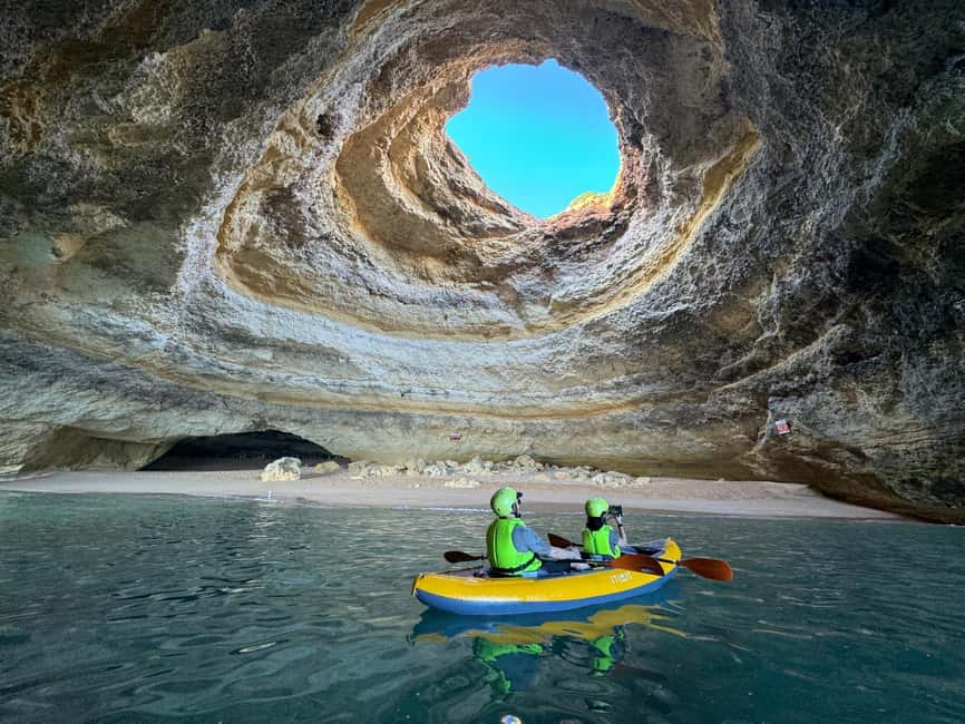Benagil Caves: Kayaking Tour with a Local Guide - Crowds, photos, and what to expect on the water