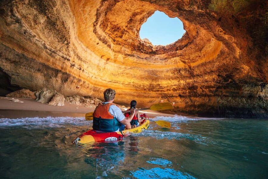 Benagil: Guided Kayaking Tour to the Benagil Cave - Starting at Benagil Beach, But Meeting Above It