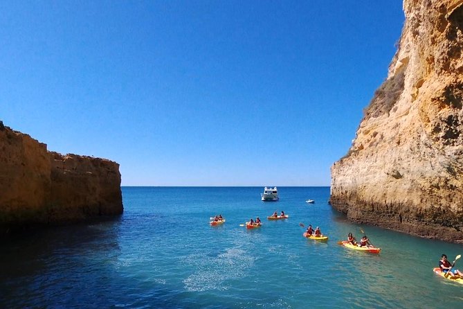 Benagil Kayak Tour On Board a Fantastic Catamaran - The Value of $46.34