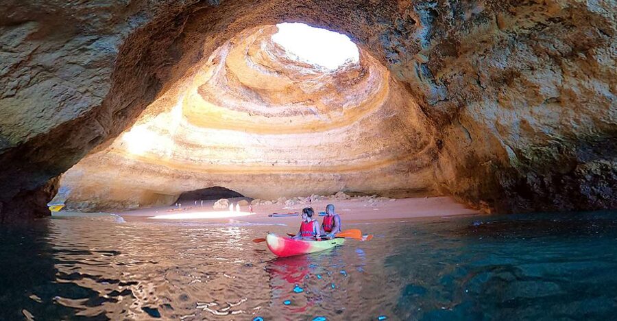 Benagil: Kayaking Adventure in Benagil Caves & Marinha Beach - Meeting at Benagil Beach