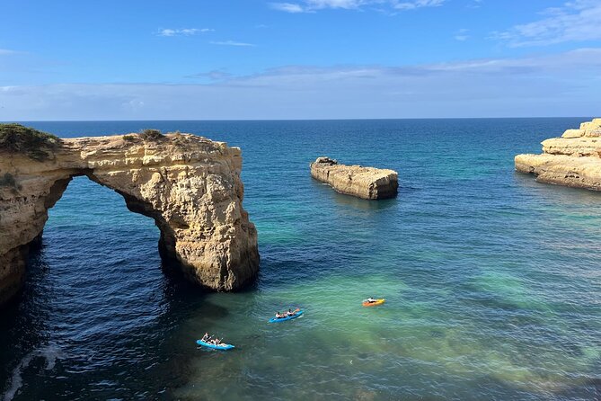 Benagil, Marinha & Albandeira - Kayak w/ Local Guide - Why starting at Albandeira Beach matters