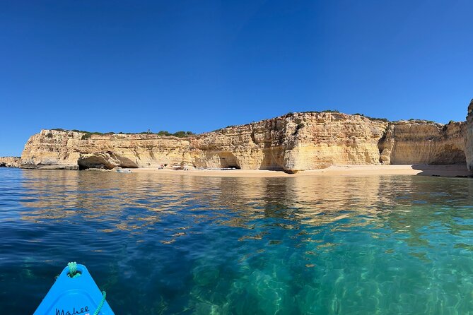 Benagil, Marinha & Albandeira - Kayak w/ Local Guide - Praia da Marinha and the return route