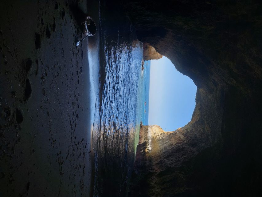Benagil: Sunrise or Sunset Sea Kayak Tour - A Swim at Praia da Marinha