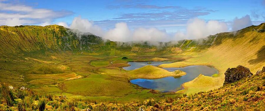 Boat Trip to Corvo and Island Sightseeing Tour - Galo Cave and the Flores coast come first