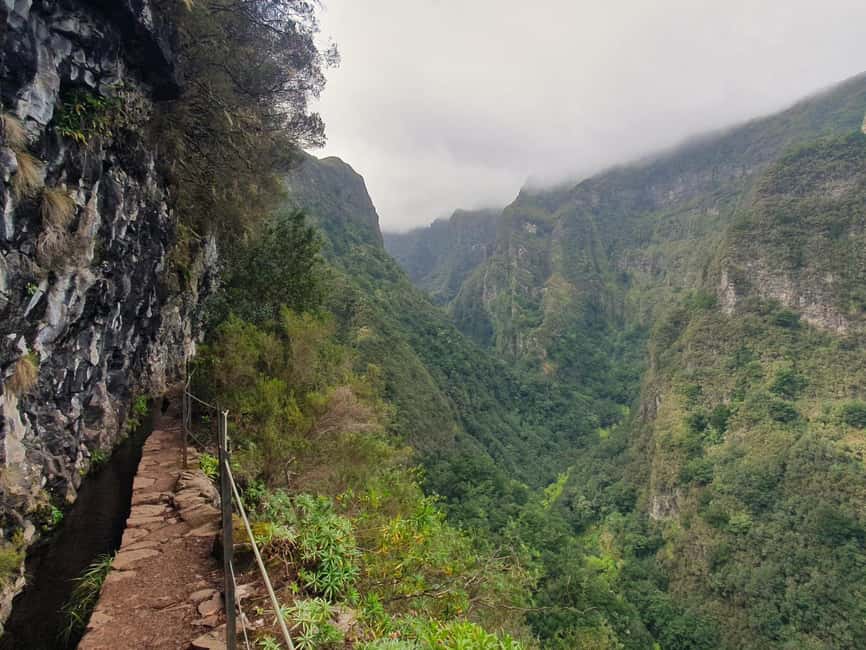 Caldeirão Verde: Queimadas PR9 Transfer and Self-Guided Hike - The levada path, waterfalls, and narrow passages