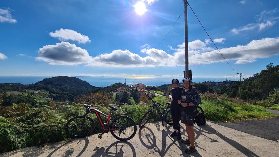 Camacha: Levada Trail e-Bike Guided Tour - Eucalyptus, laurel forest, and the water mill stop