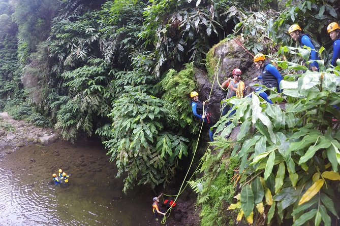 Canyoning Experience at Ribeira Grande - A lively team that suits nervous beginners